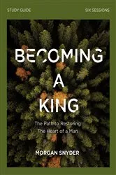 Book cover of Becoming a King Study Guide by Morgan Snyder