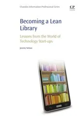 Book cover of Becoming a Lean Library by Jeremy Nelson