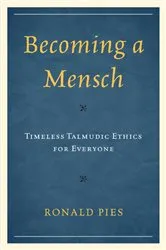 Book cover of Becoming a Mensch by Ronald Pies