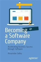 Book cover of Becoming a Software Company by Amarinder Sidhu