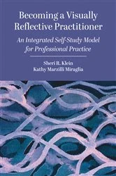 Book cover of Becoming a Visually Reflective Practitioner by Sheri R. Klein