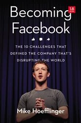 Book cover of Becoming Facebook by Mike Hoefflinger