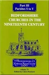 Book cover of Bedfordshire Churches in the Nineteenth Century III by Chris Pickford
