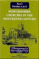 Book cover of Bedfordshire Churches in the Nineteenth Century by Chris Pickford