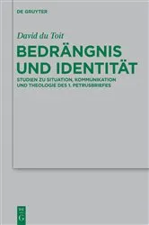 Book cover of Bedrängnis und Identität by David du Toit