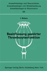 Book cover of Beeinflussung gestörter Thrombozytenfunktion by J. Schara