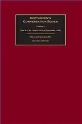 Book cover of Beethoven's Conversation Books Volume 2 by Theodore Albrecht