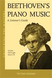 Book cover of Beethoven's Piano Music by Victor Lederer