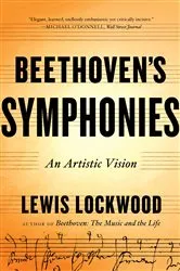 Book cover of Beethoven's Symphonies: An Artistic Vision by Lewis Lockwood