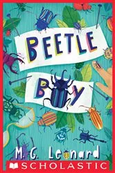 Book cover of Beetle Boy by M. G. Leonard