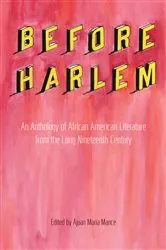 Book cover of Before Harlem by Marcy S. Sacks