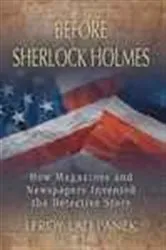 Book cover of Before Sherlock Holmes by Unknown