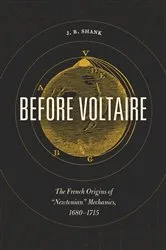 Book cover of Before Voltaire by J.B. Shank