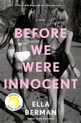 Book cover of Before We Were Innocent: Reese's Book Club by Ella Berman