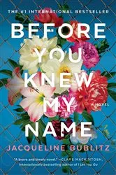 Book cover of Before You Knew My Name by Jacqueline Bublitz