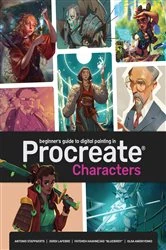 Book cover of Beginner's Guide To Procreate: Characters by 3dtotal Publishing