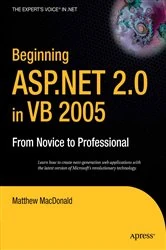 Book cover of Beginning ASP.NET 2.0 in VB 2005 by Matthew MacDonald