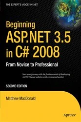 Book cover of Beginning ASP.NET 3.5 in C# 2008 (2nd ed.) by Matthew MacDonald