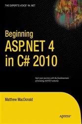 Book cover of Beginning ASP.NET 4 in C# 2010 by Matthew MacDonald