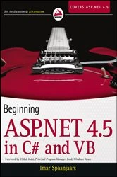 Book cover of Beginning ASP.NET 4.5: in C# and VB by Imar Spaanjaars