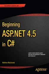 Book cover of Beginning ASP.NET 4.5 in C# by Matthew MacDonald