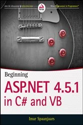 Book cover of Beginning ASP.NET 4.5.1: in C# and VB by Imar Spaanjaars