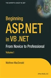 Book cover of Beginning ASP.NET in VB .NET by Matthew MacDonald