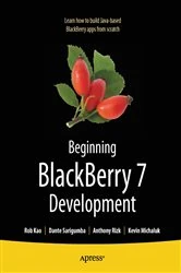 Book cover of Beginning BlackBerry 7 Development by Anthony Rizk