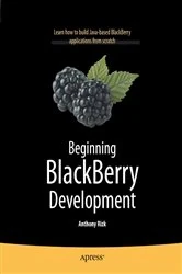 Book cover of Beginning BlackBerry Development by Anthony Rizk