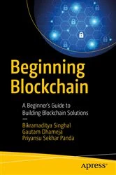 Book cover of Beginning Blockchain by Bikramaditya Singhal