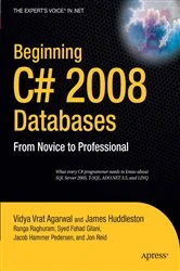 Book cover of Beginning C# 2008 Databases by Syed Fahad Gilani