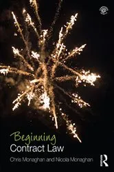 Book cover of Beginning Contract Law by Nicola Monaghan