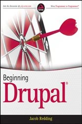 Book cover of Beginning Drupal by Jacob Redding