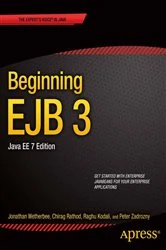 Book cover of Beginning EJB 3 (2nd ed.) by Jonathan Wetherbee