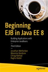 Book cover of Beginning EJB in Java EE 8 (3rd ed.) by Jonathan Wetherbee