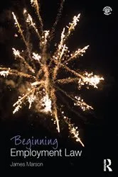 Book cover of Beginning Employment Law by James Marson