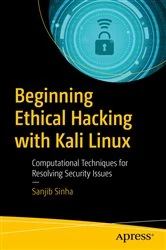 Book cover of Beginning Ethical Hacking with Kali Linux by Sanjib Sinha