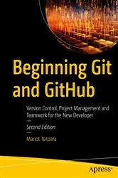 Book cover of Beginning Git and GitHub (2nd ed.) by Mariot Tsitoara