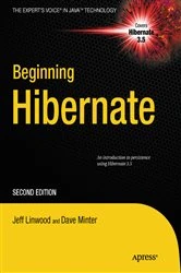 Book cover of Beginning Hibernate (2nd ed.) by Jeff Linwood