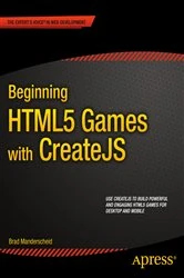 Book cover of Beginning HTML5 Games with CreateJS by Brad Manderscheid
