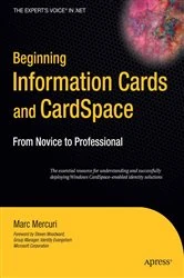 Book cover of Beginning Information Cards and CardSpace by Marc Mercuri