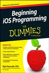 Book cover of Beginning iOS Programming For Dummies by Rajiv Ramnath