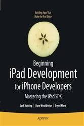 Book cover of Beginning iPad Development for iPhone Developers by Jack Nutting
