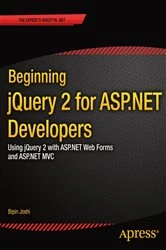 Book cover of Beginning jQuery 2 for ASP.NET Developers by Bipin Joshi