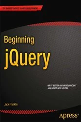 Book cover of Beginning jQuery by Jack Franklin