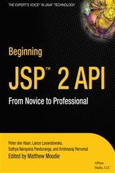 Book cover of Beginning JSP 2 by Sathya Narayana Panduranga