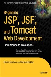 Book cover of Beginning JSP , JSF and Tomcat Web Development by Giulio Zambon