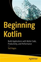 Book cover of Beginning Kotlin by Ted Hagos