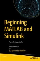 Book cover of Beginning MATLAB and Simulink (2nd ed.) by Sulaymon Eshkabilov
