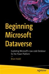 Book cover of Beginning Microsoft Dataverse by Brian Hodel